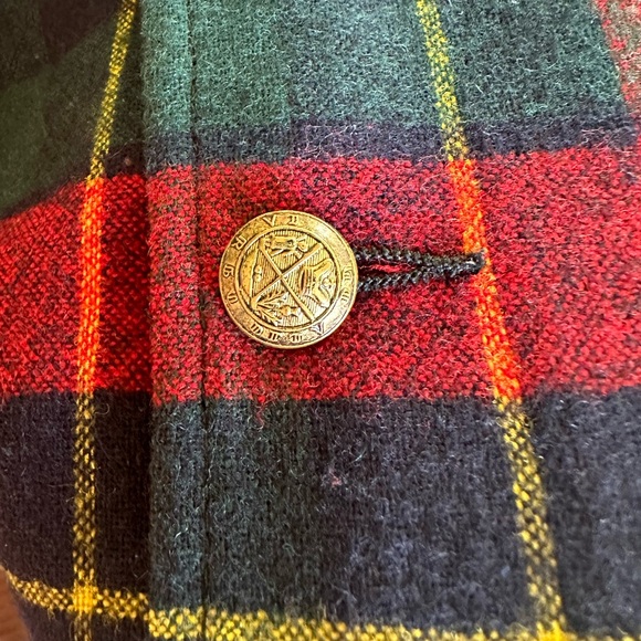 Vintage Pendleton Tartan Plaid 100% Virgin Wool Vest - Picture 3 of 5